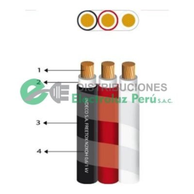 Cable N2XOH 3-1X6MM2
