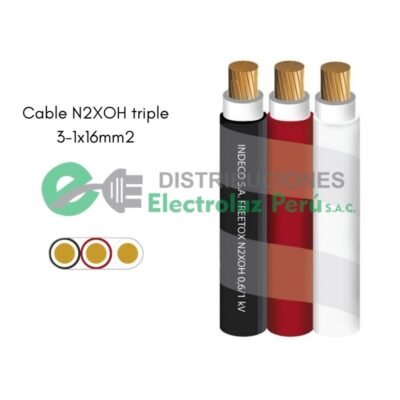 Cable N2XOH 3-1X16mm2