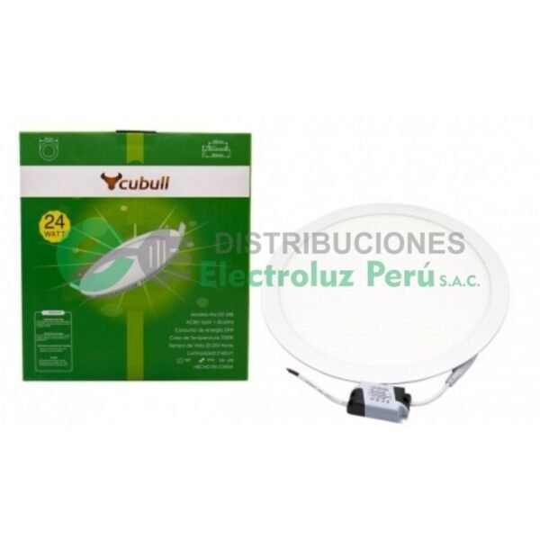 Panel Led 24W con sensor de movimiento marca Cubull
