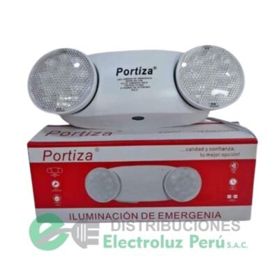 Luz De Emergencia 8 Horas De Duración Marca Portiza modelo Mantiz